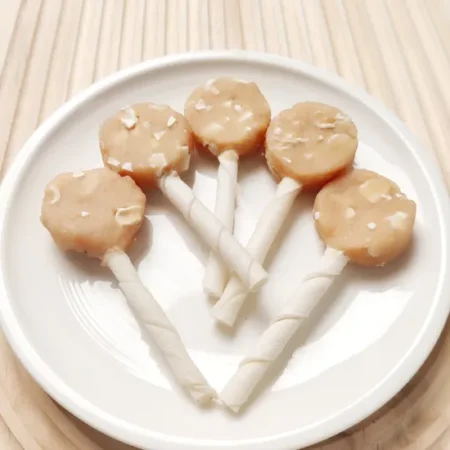 Chicken crunchy lollipop stick
