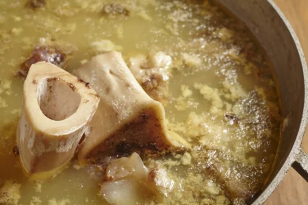 Bone broth soup